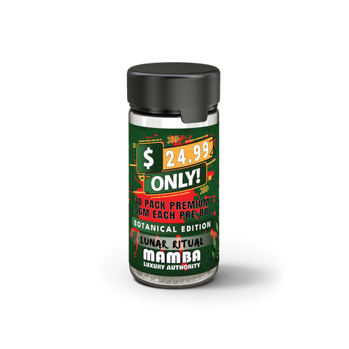 24.99 Eclipse Botanical Pre-rolls | THC-Free Full Spectrum Botanical Blend | Mamba Botanicals