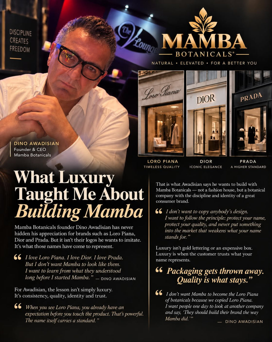 Building Mamba Botanicals: Lessons From Luxury Brands